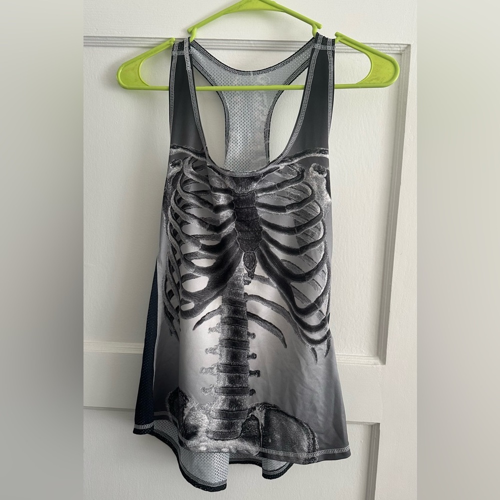 Blackmilk X-Ray Activewear Tank - sz L - MUESEUM piece